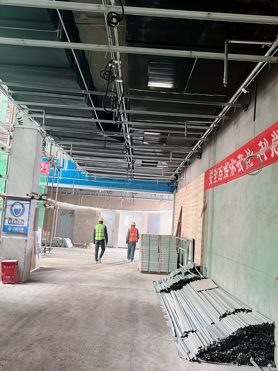 大厦、厂区、KTV、台球厅空调施工现场项目照片 44